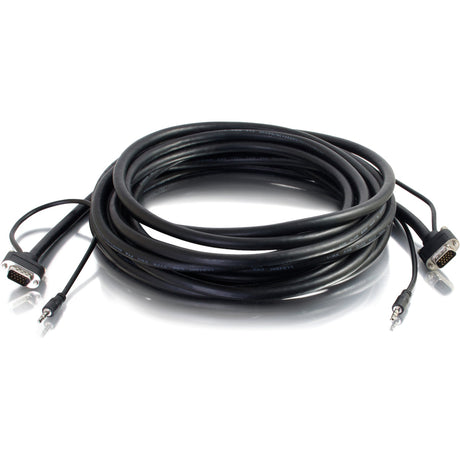 C2G 6ft Select VGA + 3.5mm Stereo Audio A/V Cable M/M - In-Wall CMG-Rated — 50225