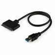 StarTech.com USB 3.0 to 2.5" SATA III Hard Drive Adapter Cable w/ UASP - SATA to USB 3.0 Converter for SSD / HDD — USB3S2SAT3CB