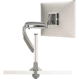 Chief Kontour Dynamic Single Monitor Arm Desk Mount - For Displays 10-38" - Silver — K1C120S