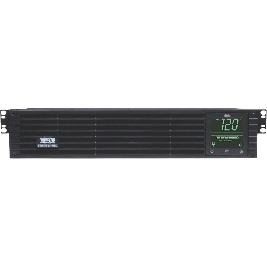 Eaton Tripp Lite Series TAA-Compliant SmartPro 120V 3kVA 2.88kW Line-Interactive Sine Wave UPS, 2U Rack/Tower, Extended Run, Pre-Installed WEBCARDLX Network Interface, LCD, USB, DB9 Serial — SM3000RMXLNTAA