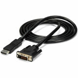 StarTech.com 6ft (1.8m) DisplayPort to DVI Cable, DisplayPort to DVI Adapter Cable, DP to DVI-D Converter, Replaced by DP2DVI2MM6 — DP2DVIMM6