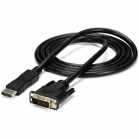 StarTech.com 6ft (1.8m) DisplayPort to DVI Cable, DisplayPort to DVI Adapter Cable, DP to DVI-D Converter, Replaced by DP2DVI2MM6 — DP2DVIMM6