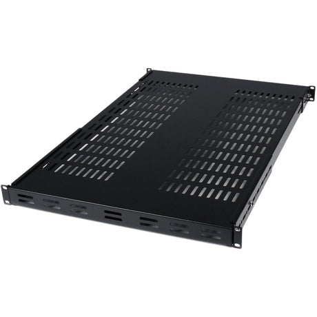 StarTech.com 1U Adjustable Mounting Depth Vented Rack Mount Shelf - 175lbs / 80kg — ADJSHELF