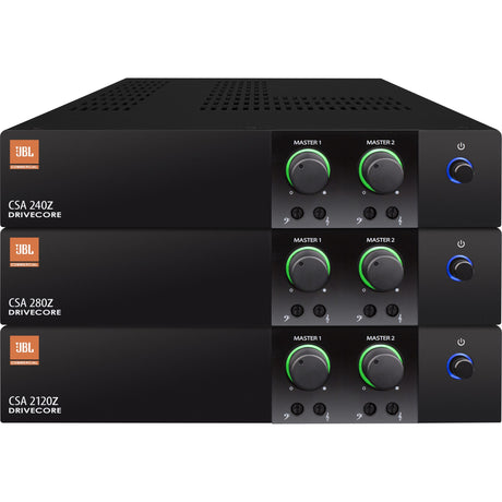 JBL Commercial 2120Z Amplifier - 240 W RMS - 2 Channel - Black — NCSA2120Z-U-US