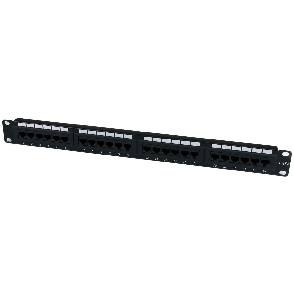 StarTech.com 24 Port 1U Rackmount Cat 6 110 Patch Panel — C6PANEL24