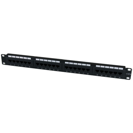 StarTech.com 24 Port 1U Rackmount Cat 6 110 Patch Panel — C6PANEL24