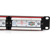 StarTech.com 24 Port 1U Rackmount Cat 6 110 Patch Panel — C6PANEL24