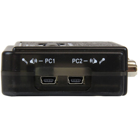 StarTech.com 2 Port USB KVM Kit with Cables and Audio Switching - KVM / audio switch - USB - 2 ports - 1 local user — SV211KUSB