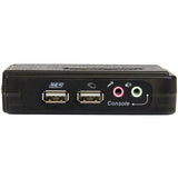 StarTech.com 2 Port USB KVM Kit with Cables and Audio Switching - KVM / audio switch - USB - 2 ports - 1 local user — SV211KUSB