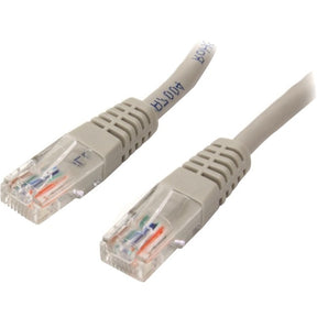 StarTech.com 25 ft Gray Molded Cat5e UTP Patch Cable — M45PATCH25GR