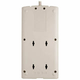 Eaton Tripp Lite Series Protect It! 8-Outlet Surge Protector, 25 ft. Cord with Right-Angle Plug, 1440 Joules, Diagnostic LEDs, Light Gray Housing — TLP825