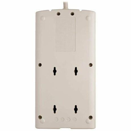 Eaton Tripp Lite Series Protect It! 8-Outlet Surge Protector, 25 ft. Cord with Right-Angle Plug, 1440 Joules, Diagnostic LEDs, Light Gray Housing — TLP825