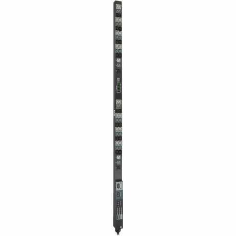 Eaton Tripp Lite Series 8.6kW 3-Phase Local Metered PDU, 208/120V Outlets (36 C13, 6 C19, 6 5-15/20R), 208V L21-30P, 6 ft. (1.83 m) Cord, 0U Vertical, TAA — PDU3MV6L2130
