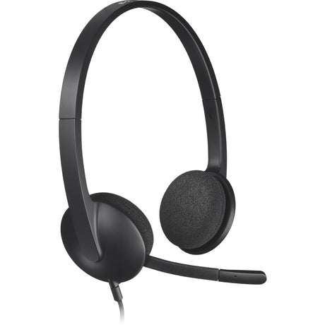 Logitech H340 USB Headset with Noise-Cancelling Mic — 981-000507