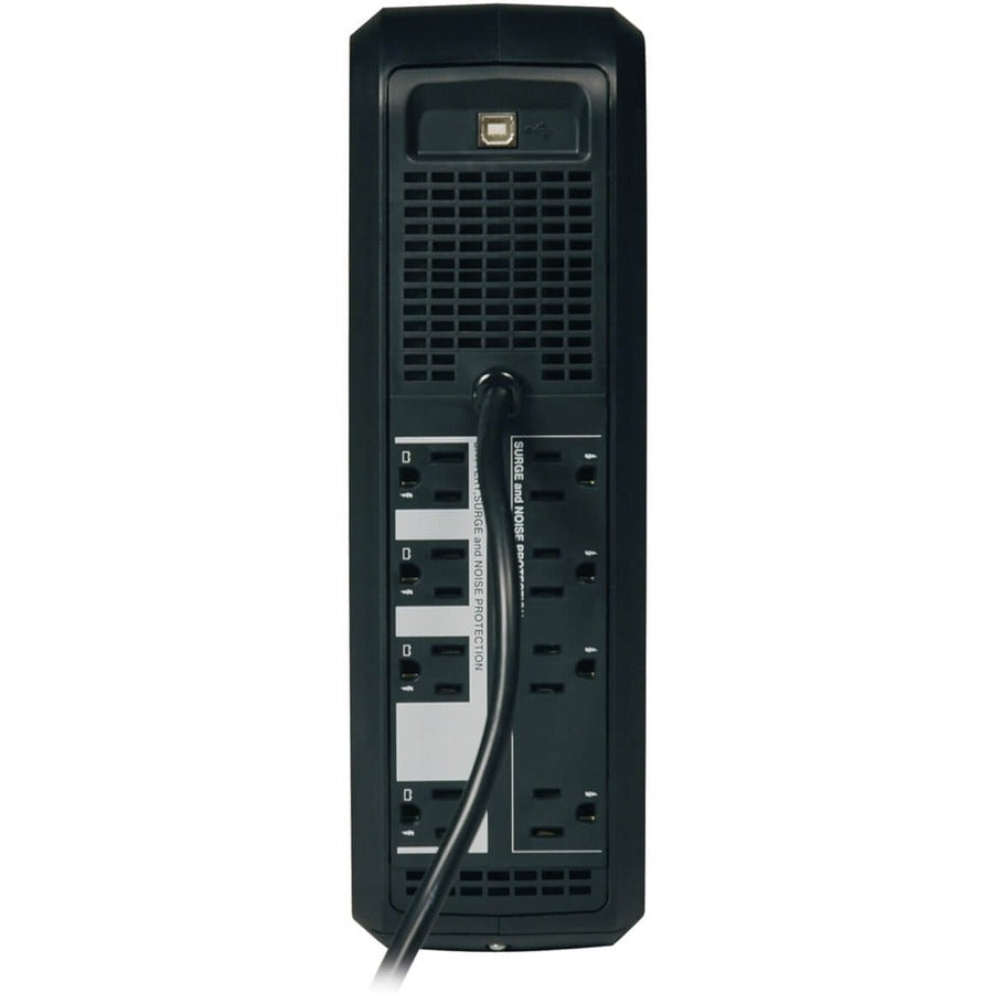 Eaton Tripp Lite Series OmniSmart LCD 120V 650VA 350W Line-Interactive UPS, Tower, LCD display, USB port — OMNI650LCD