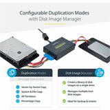 StarTech.com Standalone 2.5 / 3.5"? SATA Hard Drive Duplicator w/ Multi HDD / SSD Image Backup Library — SATDUP11IMG