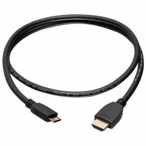 C2G 6ft High Speed HDMI&reg; to Mini HDMI Cable with Ethernet - Black — 50619