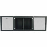 Eaton Tripp Lite Series SmartRack 12U Heavy-Duty Low-Profile Server-Depth Side-Mount Wall-Mount Small Rack Enclosure — SRW12UHD
