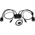 StarTech.com 2 Port USB VGA Cable KVM Switch - USB Powered with Remote Switch — SV211USB