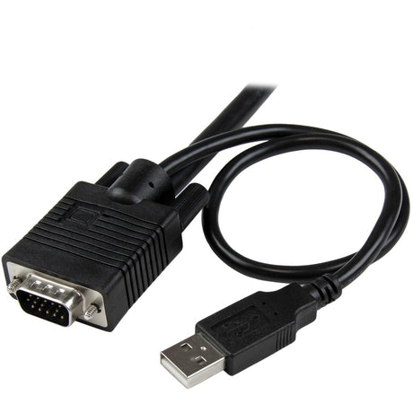 StarTech.com 2 Port USB VGA Cable KVM Switch - USB Powered with Remote Switch — SV211USB
