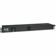 Eaton Tripp Lite Series 1.4kW Single-Phase Local Metered PDU, 120V Outlets (13 5-15R), 5-15P, 100-127V Input, 15 ft. (4.57 m) Cord, 1U Rack-Mount — PDUMH15