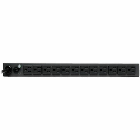 Eaton Tripp Lite Series 1.4kW Single-Phase Local Metered PDU, 120V Outlets (13 5-15R), 5-15P, 100-127V Input, 15 ft. (4.57 m) Cord, 1U Rack-Mount — PDUMH15