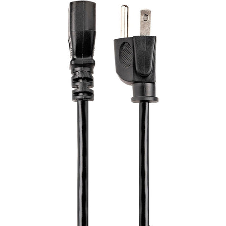 StarTech.com 12ft (3.6m) Computer Power Cord, NEMA 5-15P to C13, 10A 125V 18AWG, Black Replacement AC PC Power Cord TV/Monitor Power Cable — PXT10112