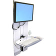Ergotron StyleView 60-593-216 Lift for Flat Panel Display - White — 60-593-216