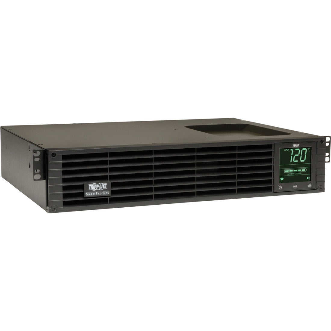 Eaton Tripp Lite Series TAA SmartPro 120V 1kVA 800W Line-Interactive Sine Wave UPS, 2U Rack/Tower, Network Card Options, LCD, USB, 6 Outlets — SM1000RM2UTAA