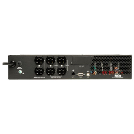 Eaton Tripp Lite Series TAA SmartPro 120V 1kVA 800W Line-Interactive Sine Wave UPS, 2U Rack/Tower, Network Card Options, LCD, USB, 6 Outlets — SM1000RM2UTAA