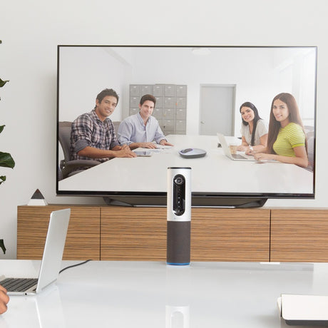 Logitech ConferenceCam Connect Video Conferencing Camera - Silver - USB - 1 Pack(s) — 960-001013