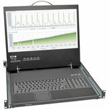 Eaton Tripp Lite Series 1U Rack-Mount Console with 19-in. LCD, Short-Depth; TAA Compliant — B021-000-19-SH