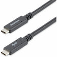 StarTech.com 6 ft (1.8m) USB C to USB C Cable, 5A 100W PD 3.0, Certified Works With Chromebook, USB-IF Certified, M/M, USB 3.0 (5Gbps) — USB315C5C6