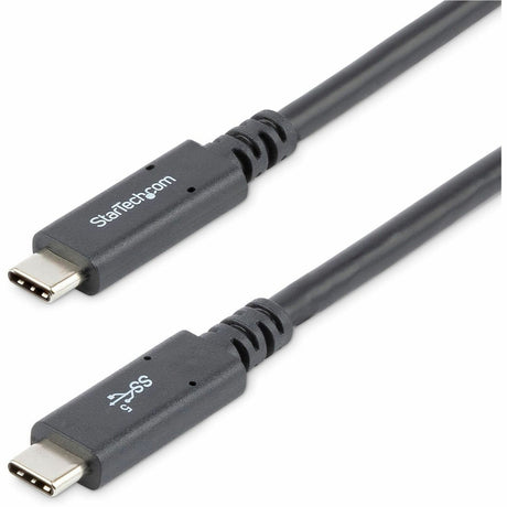 StarTech.com 6 ft (1.8m) USB C to USB C Cable, 5A 100W PD 3.0, Certified Works With Chromebook, USB-IF Certified, M/M, USB 3.0 (5Gbps) — USB315C5C6