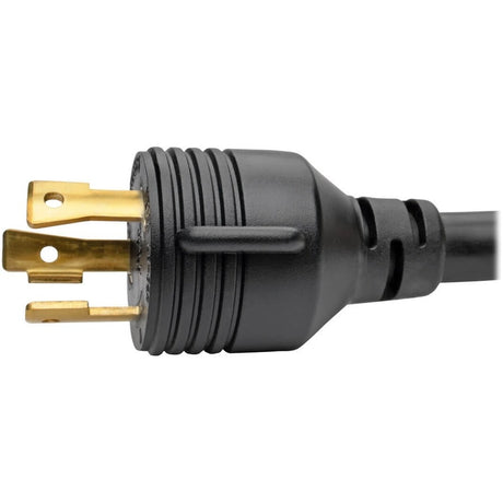 Eaton Tripp Lite Series Power Extension Cord, NEMA L5-30P to NEMA L5-30R- Heavy-Duty, 30A, 125V, 10 AWG, 15 ft. (4.57 m), Black, Locking Connectors — P046-015-LL-30A
