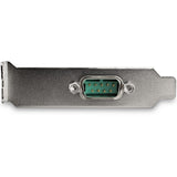 StarTech.com 1-port PCI Express RS232 Serial Adapter Card - PCIe Serial DB9 Controller Card 16950 UART - Low Profile - Windows/Linux — PEX1S953LP