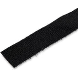 StarTech.com Hook-and-Loop Cable Management Tie - 50 ft. Bulk Roll - Black - Cut-to-Size Cable Wrap / Straps — HKLP50