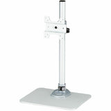 StarTech.com Single Monitor Stand, For up to 34" (30.9lb/14kg) VESA Mount Monitors, Works with iMac / Apple Cinema Displays, Steel, Silver — ARMPIVSTND