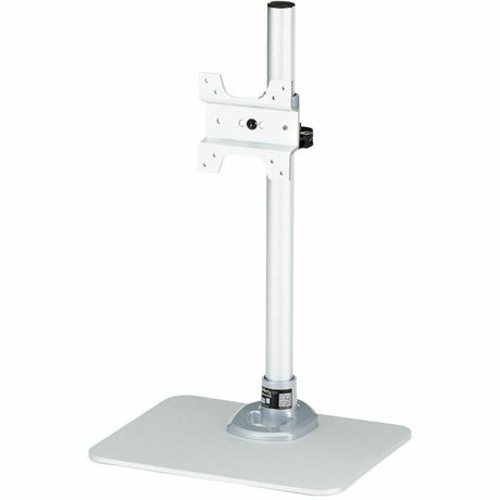 StarTech.com Single Monitor Stand, For up to 34" (30.9lb/14kg) VESA Mount Monitors, Works with iMac / Apple Cinema Displays, Steel, Silver — ARMPIVSTND
