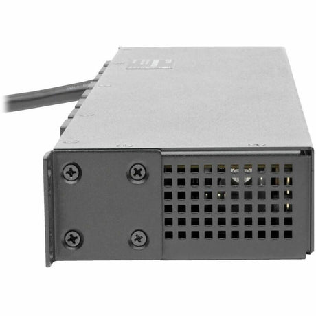 Eaton 1.9kW Single-Phase Switched PDU, LX Interface, 120V Outlets (8 5-15/20R), NEMA L5-20P/5-20P input, 12 ft. (3.66 m) Cord, 1U Rack, TAA — PDUMH20NET2LX