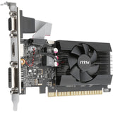 MSI NVIDIA GeForce GT 710 Graphic Card - 2 GB DDR3 SDRAM - Low-profile — G7102D3P
