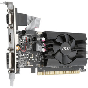 MSI NVIDIA GeForce GT 710 Graphic Card - 2 GB DDR3 SDRAM - Low-profile — G7102D3P