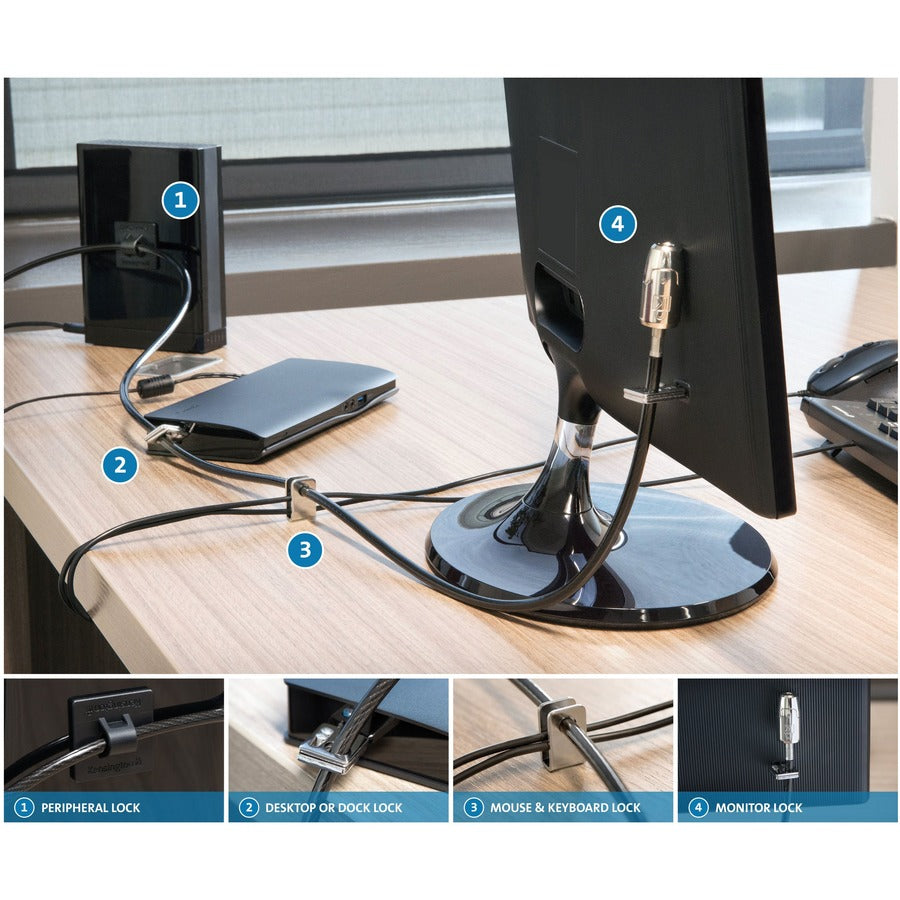 Kensington Desktop & Peripherals Locking Kit 2.0 — K64424WW
