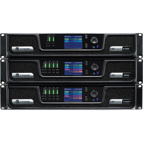 Crown CDi DriveCore 4|1200 Amplifier - 1200 W RMS - 4 Channel — NCDI4X12-U-US