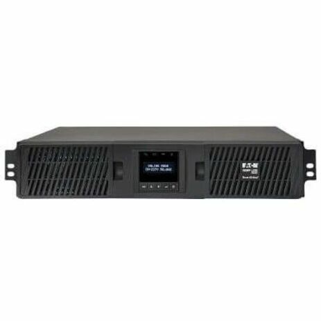 Eaton Tripp Lite Series SmartOnline 2200VA 2000W 208/230V Double-Conversion UPS - 10 Outlets, Extended Run, Network Card Option, LCD, USB, DB9, 2U Rack/Tower — SUINT2200LCD2U