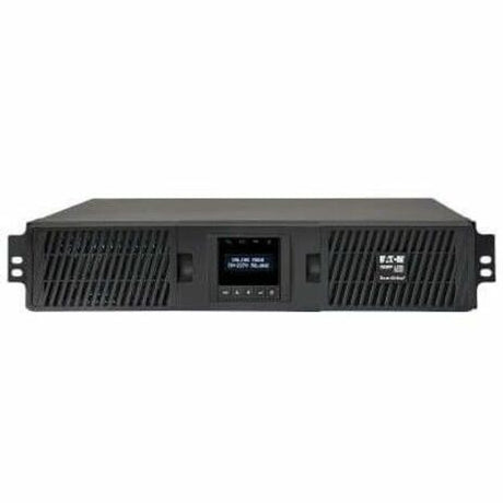 Eaton Tripp Lite Series SmartOnline 2200VA 2000W 208/230V Double-Conversion UPS - 10 Outlets, Extended Run, Network Card Option, LCD, USB, DB9, 2U Rack/Tower — SUINT2200LCD2U