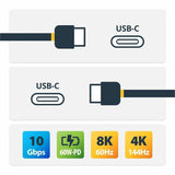 StarTech.com USB C Cable - 3 ft / 1m - USB 3.1 (10 Gbps) - 4K - USB-IF - Charge and Sync - USB Type C to Type C Cable - USB Type C Cable — USB31CC1M