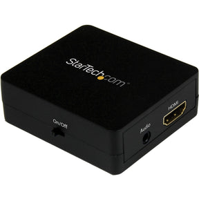 StarTech.com HDMI Audio Extractor - HDMI to 3.5mm Audio Converter - 2.1 Stereo Audio - 1080p — HD2A