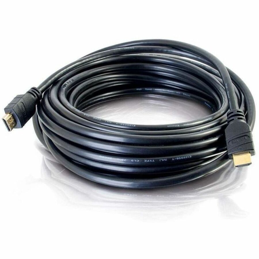 C2G 100ft Active High Speed HDMI Cable 4K 30Hz - In-Wall, CL3-Rated — 41369