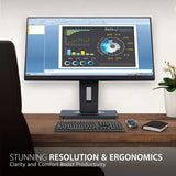 ViewSonic VG2755 27 Inch IPS 1080p Monitor with USB C, HDMI, DisplayPort, VGA and 40 Degree Tilt Ergonomics for Home and Office — VG2755